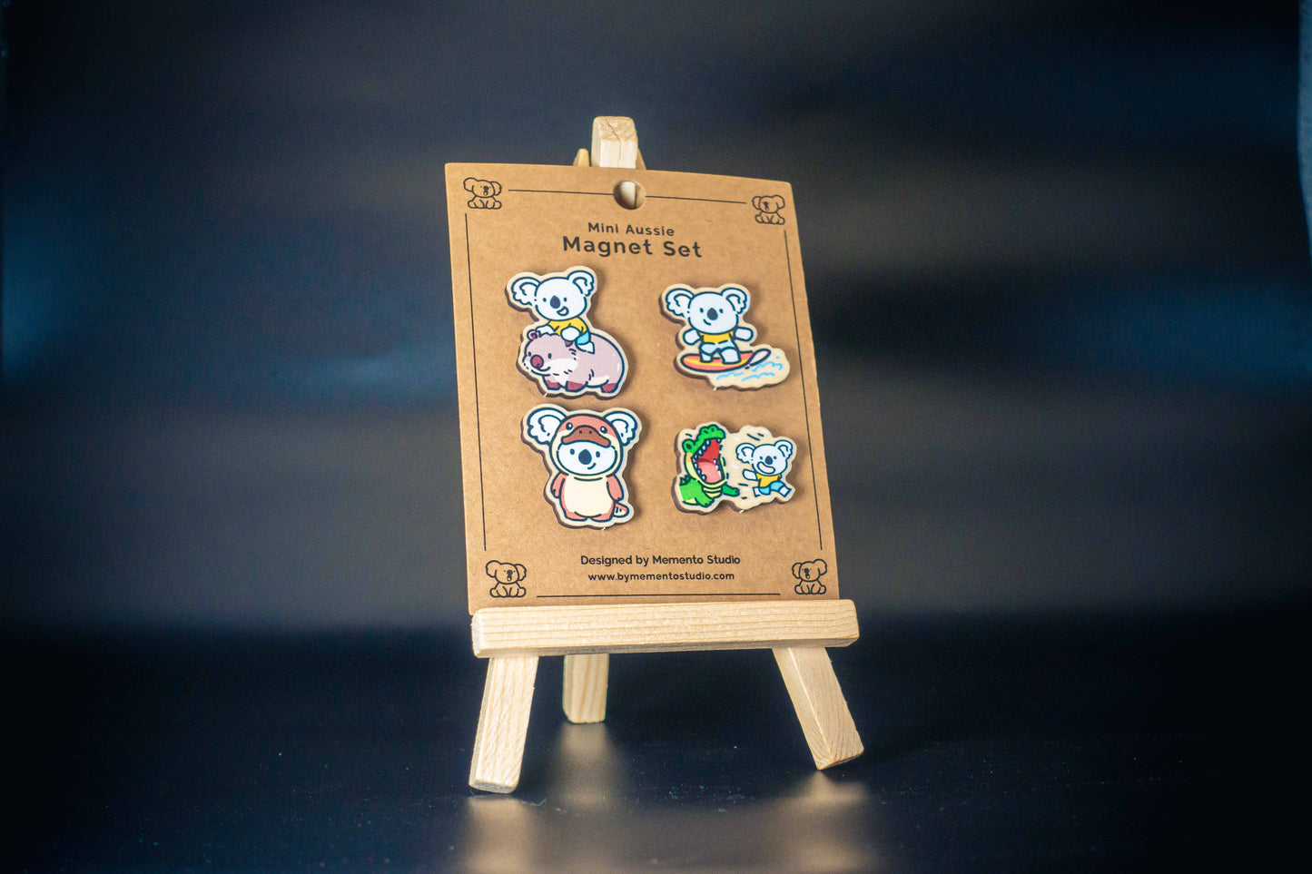 Mini Aussie Magnet Set – Animal & Koala
