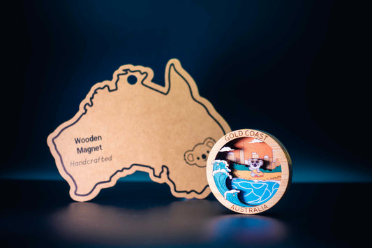 3D Wooden Magent - Gold Coast