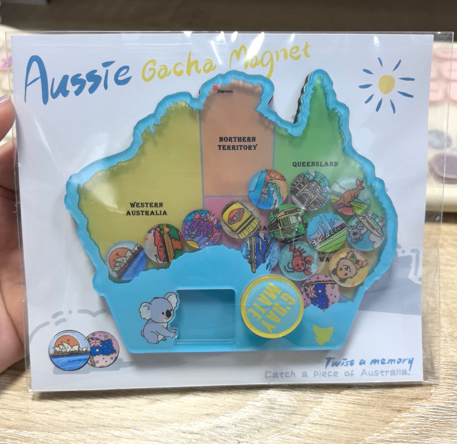 Aussie Gacha Magnet