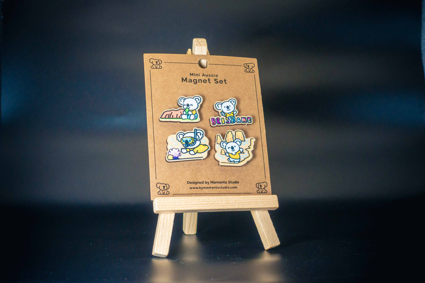 Mini Aussie Magnet Set –  Landmarks Koala