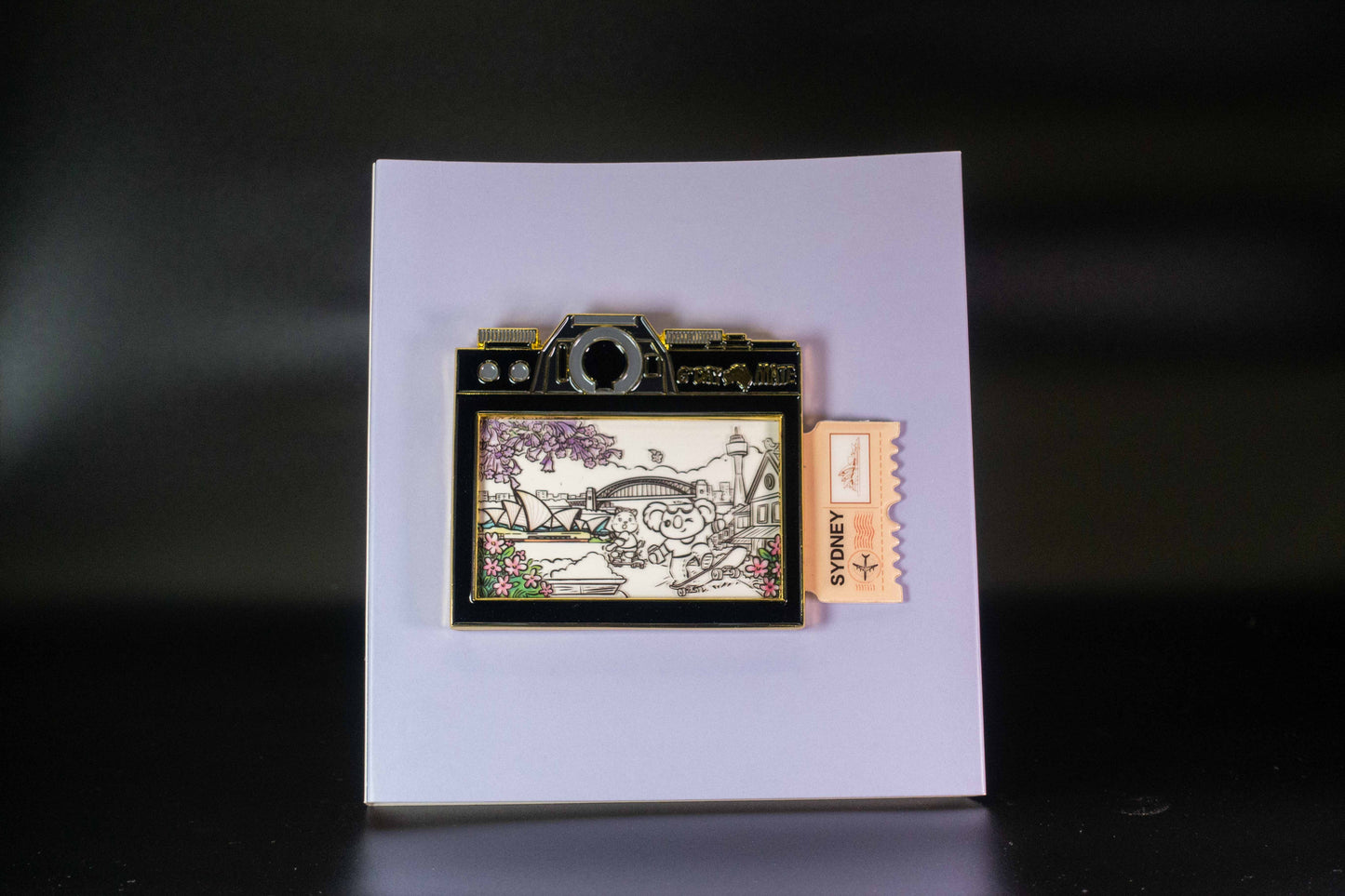 Magic Pull Magnet - Quokka & Aussie Blue Jacaranda