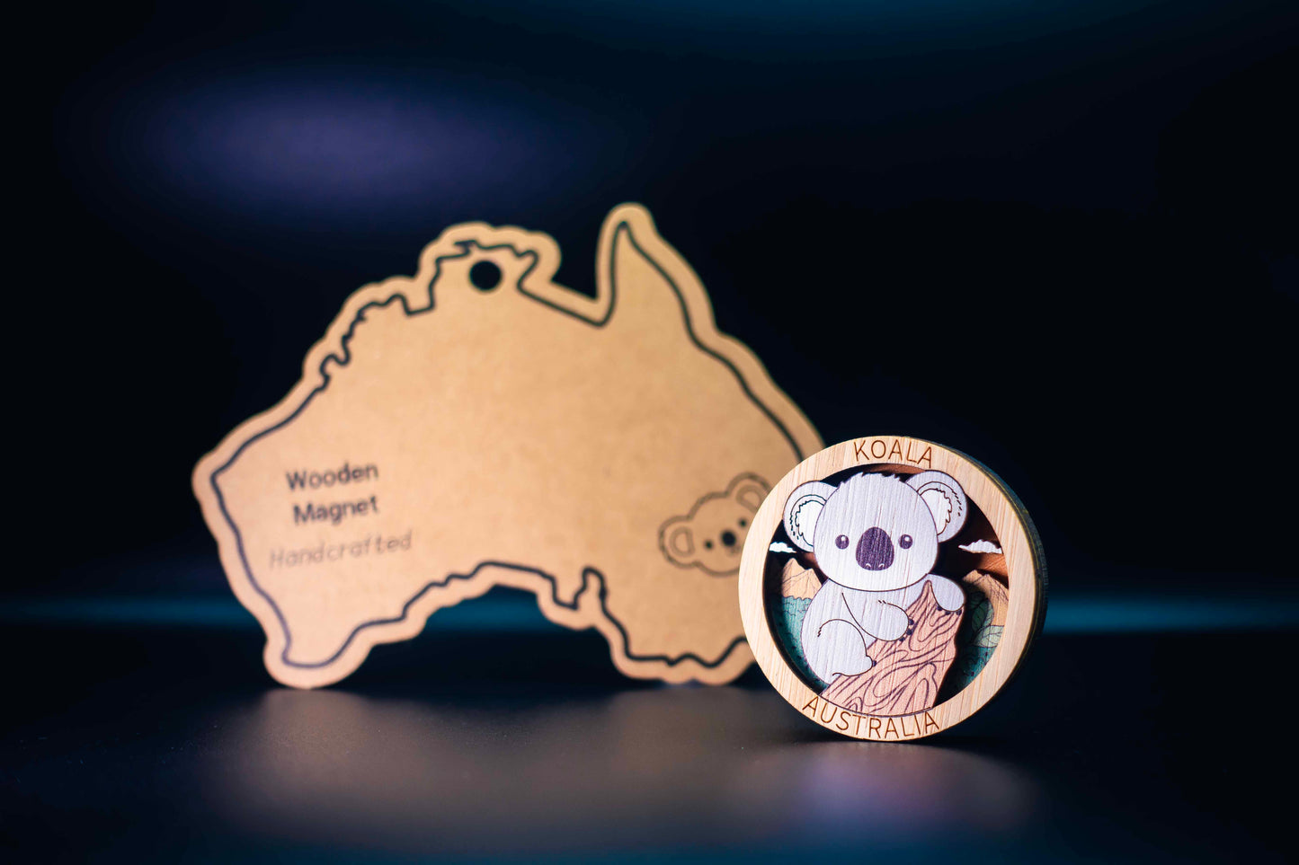 3D Wooden Magnet - Koala