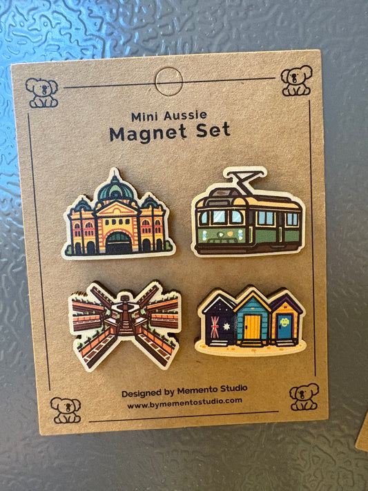 Mini Aussie Magnet Set – Melbourne