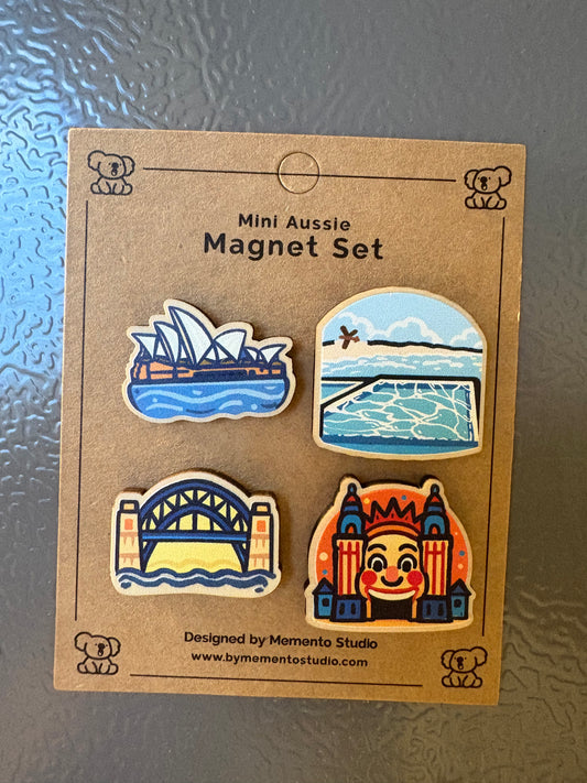 Mini Aussie Magnet Set – Sydney
