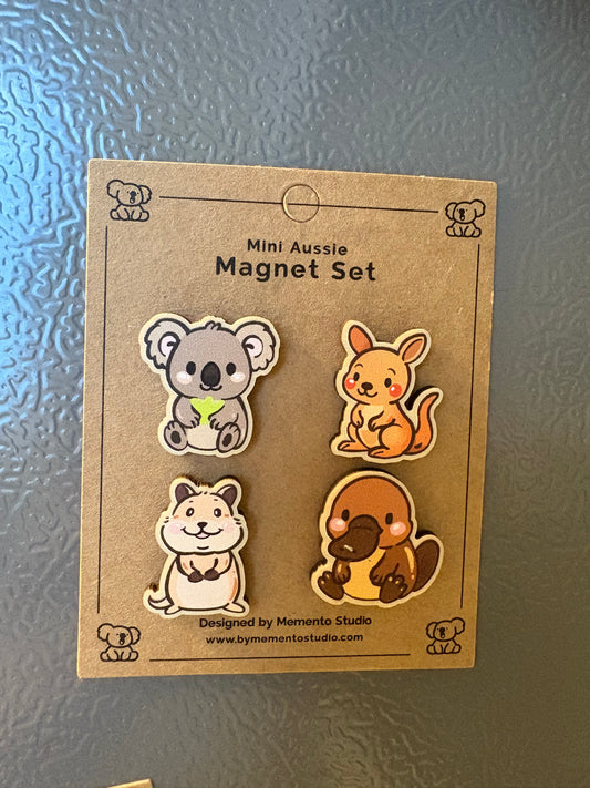 Mini Aussie Magnet Set – Animals